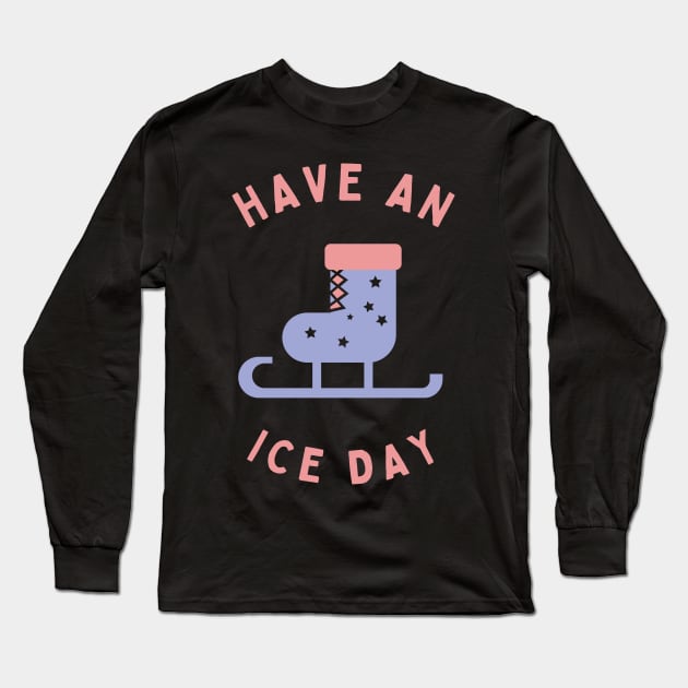 Ice Skating 60 Long Sleeve T-Shirt by TheSeason